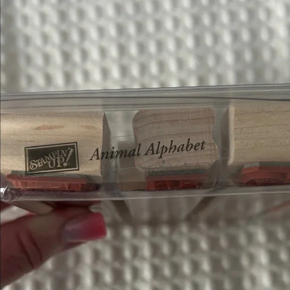 Stampin’ Up Animal Design Wooden Stamps Set - Picture 2 of 5